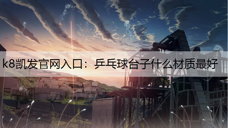 乒乓球台子什么材质最好