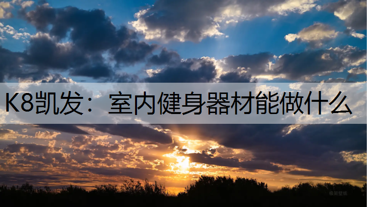 室内健身器材能做什么