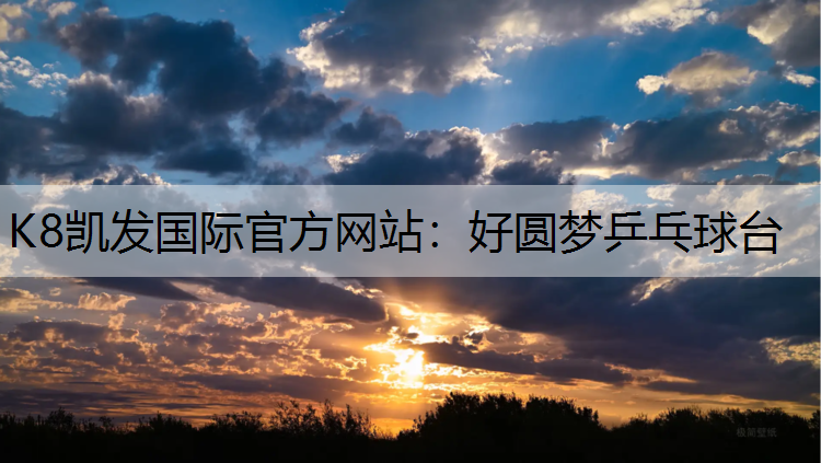 好圆梦乒乓球台